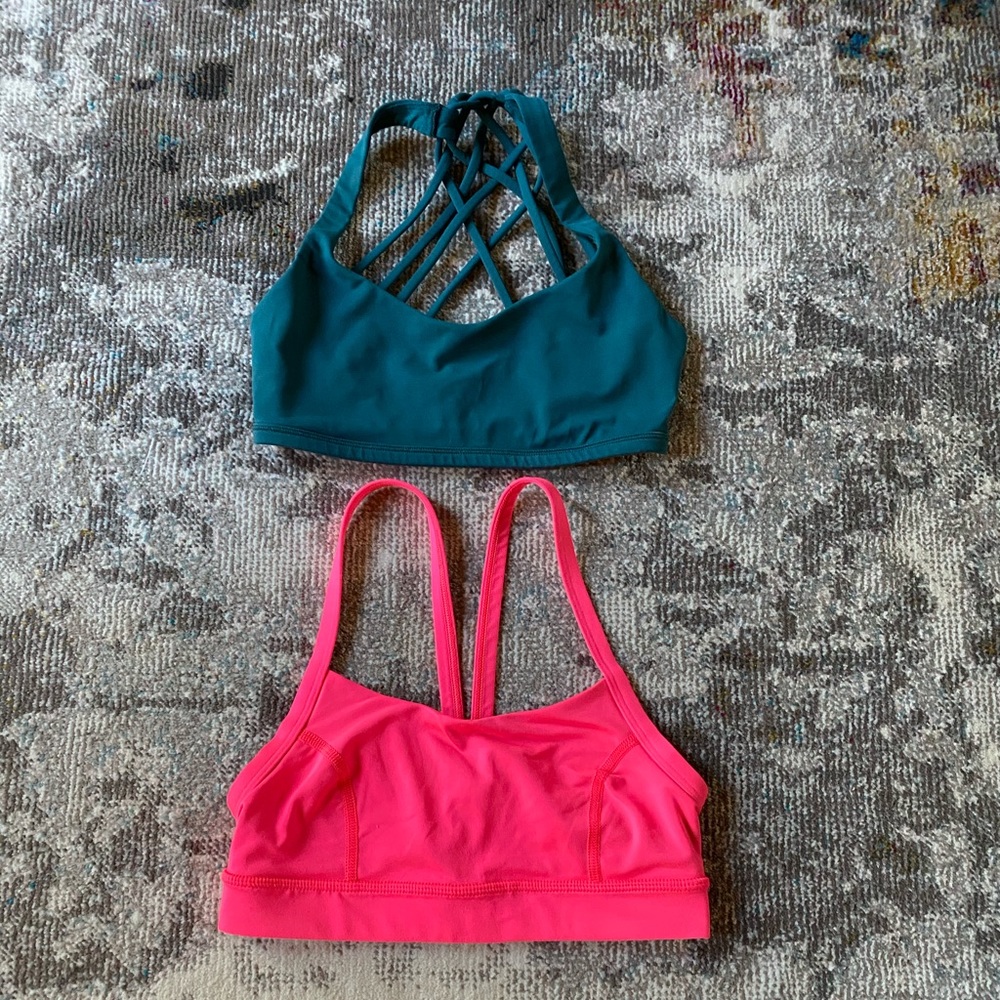 Lululemon sports bras LIKE NEW.